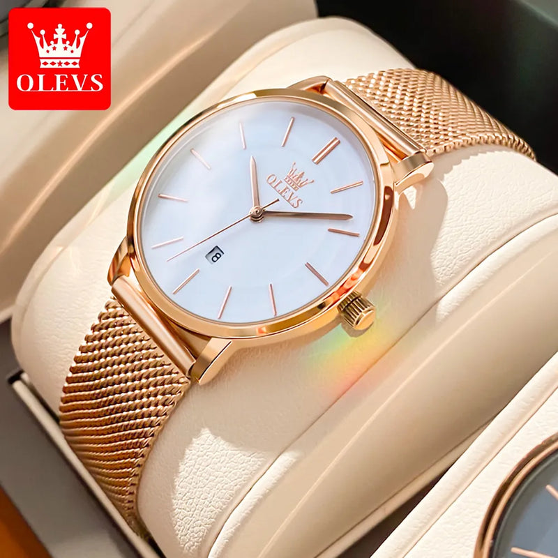 Relógio Olevs-Modelo Golden Simplicity